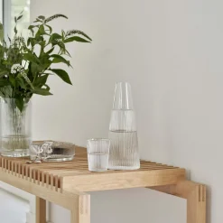 Pilastro karaffel med glass, klar