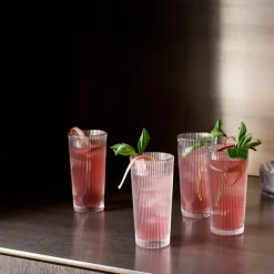 Pilastro long drink glass 4 stk