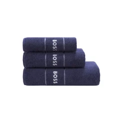 Plain håndkle, navy