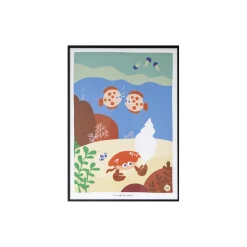 Plakat, flo & fjære