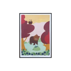 Plakat, skog