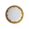 Plate 22 cm deep, le jardin de versace