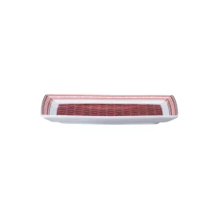Platter 18 cm, signature red
