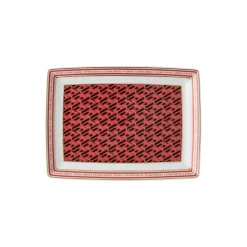 Platter 18 cm, signature red