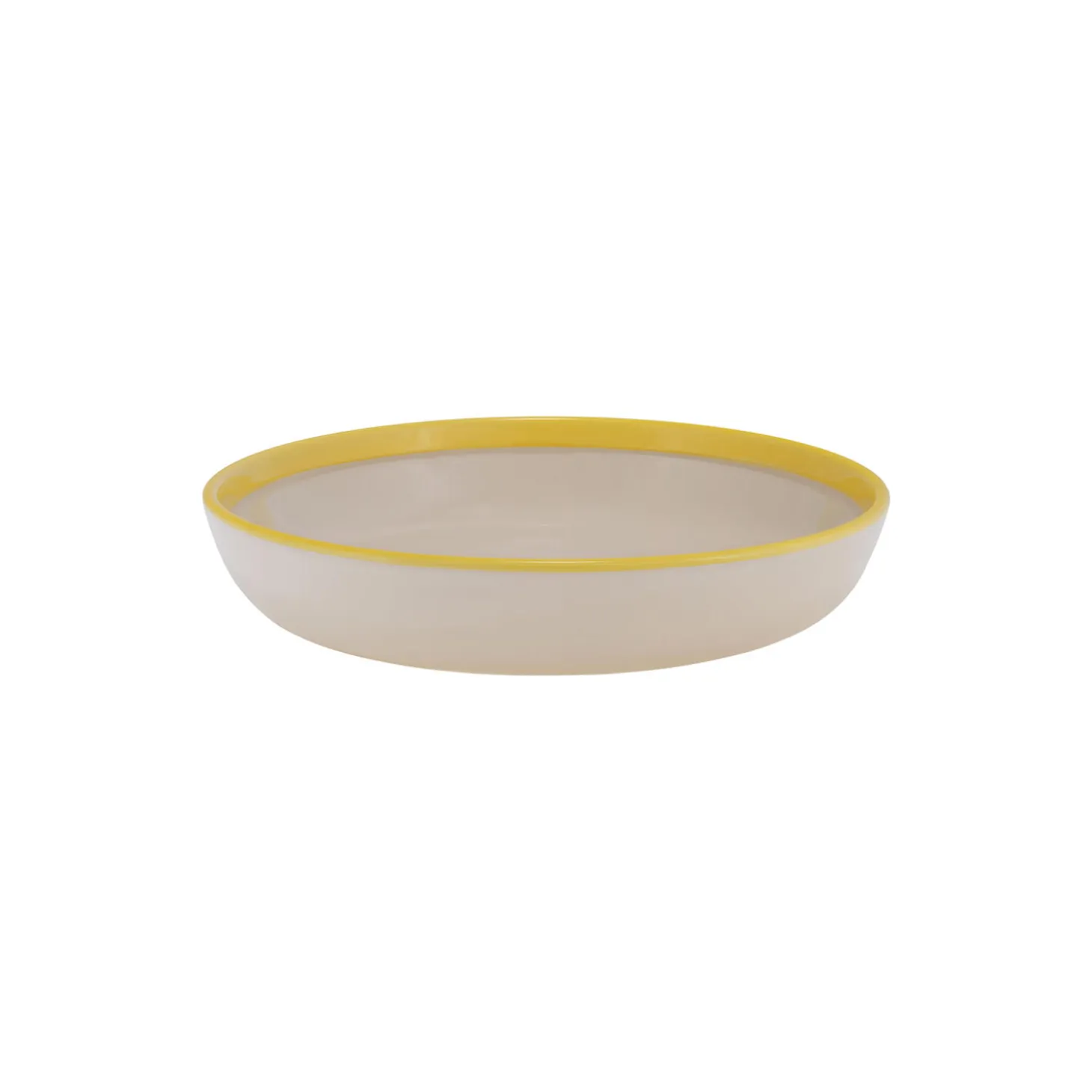 Play tallerken Ø 22 cm, beige/gul