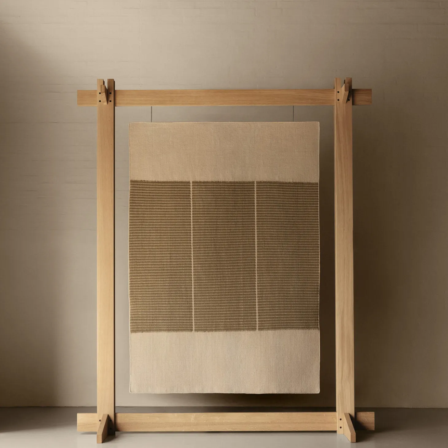 Poetic Grid gulvteppe, moss