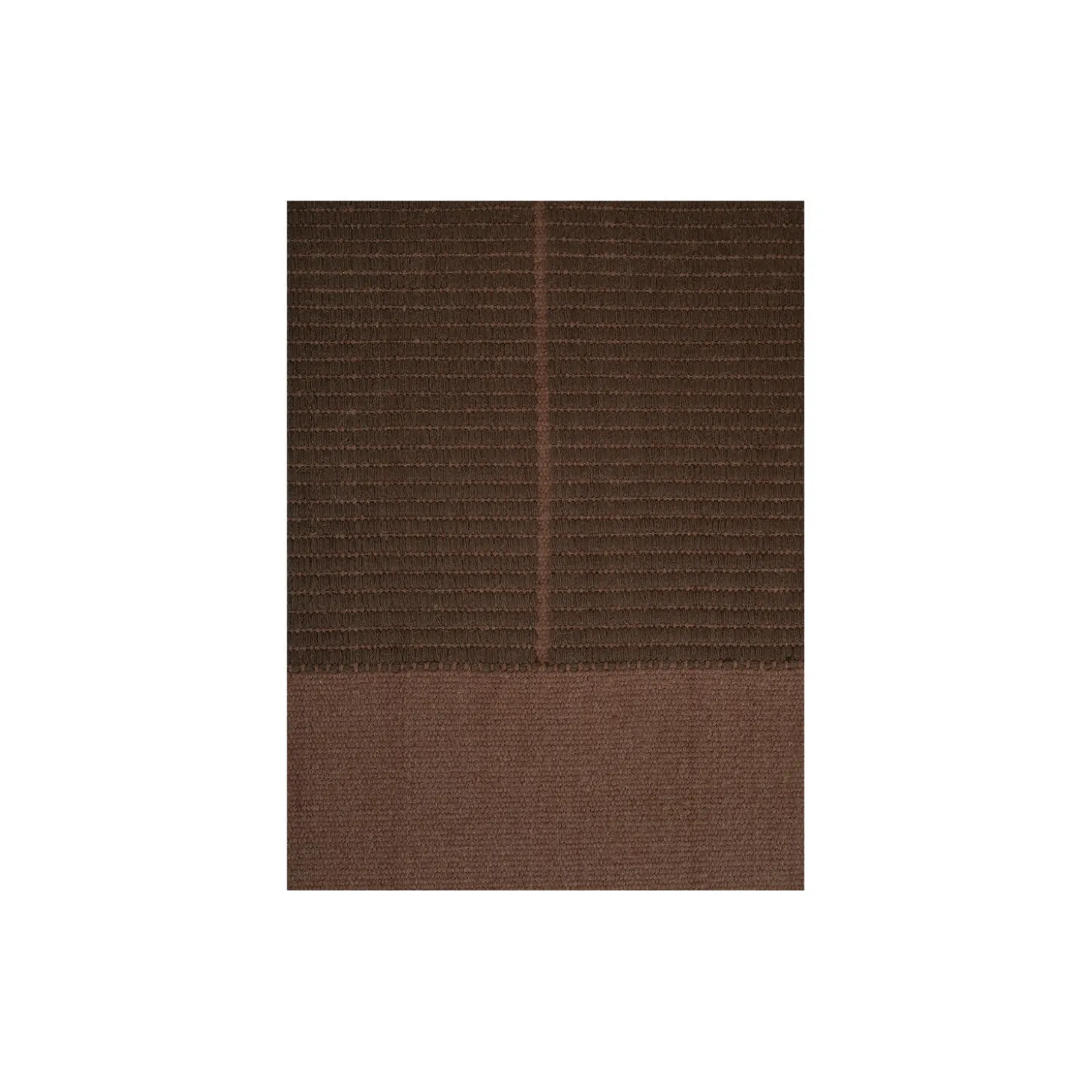 Poetic Grid gulvteppe, umber