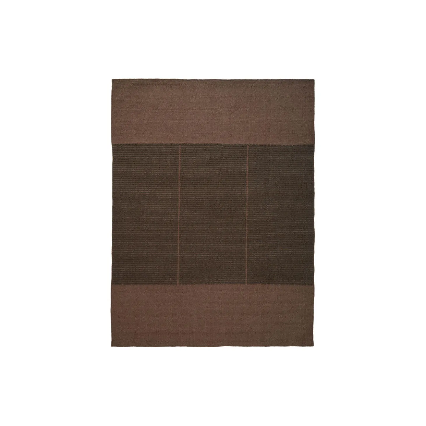 Poetic Grid gulvteppe, umber