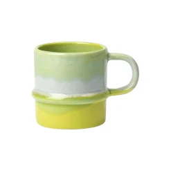 Poppery Kopp med hank, apple green/mint