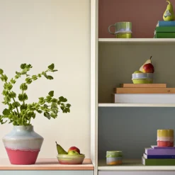 Poppery Pære med møll figur, mint green/mint