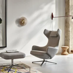 Popsicle Clock, walnut