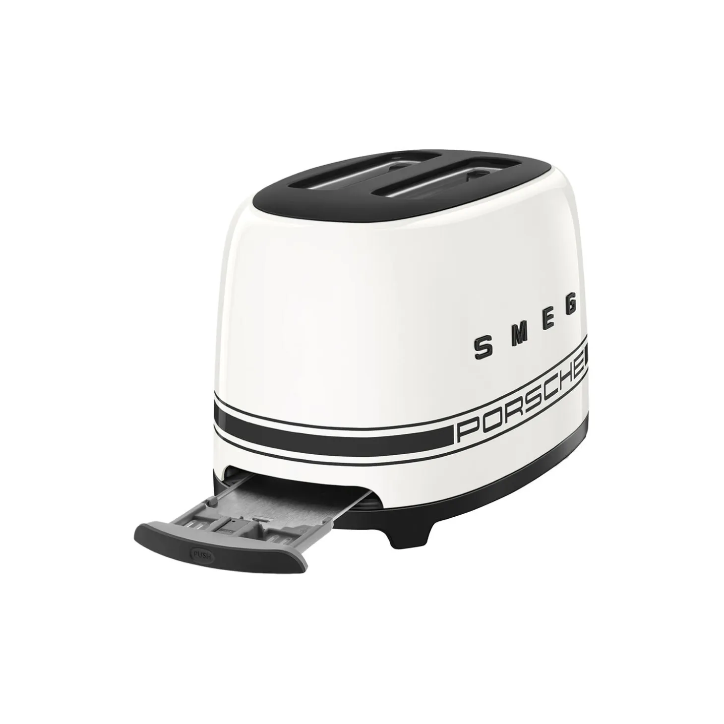 Porsche x Smeg Brødrister 2 skiver, carrara white