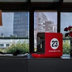 Porsche x Smeg Espressomaskin 1,4 l, salzburg red
