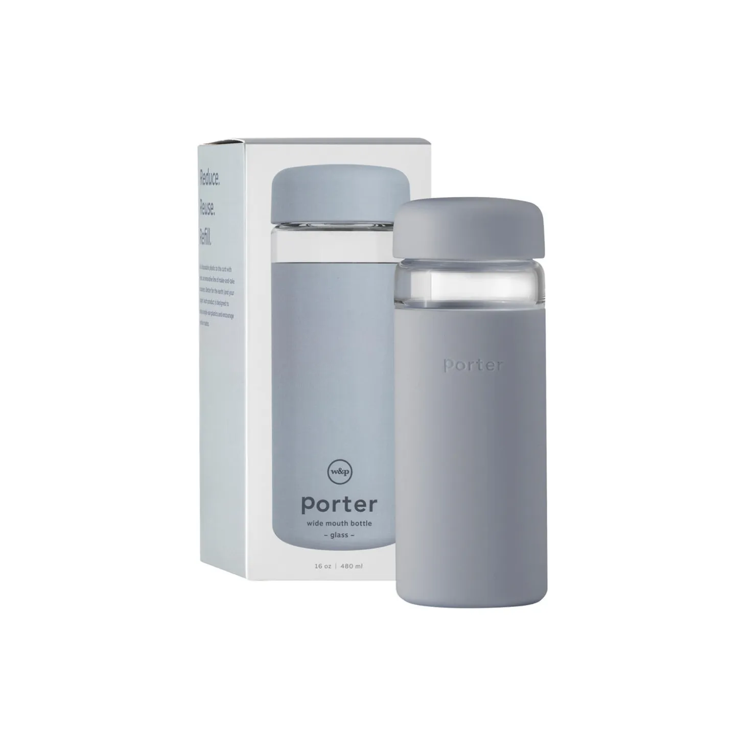 Porter Wide Mouth Bottle, slate
