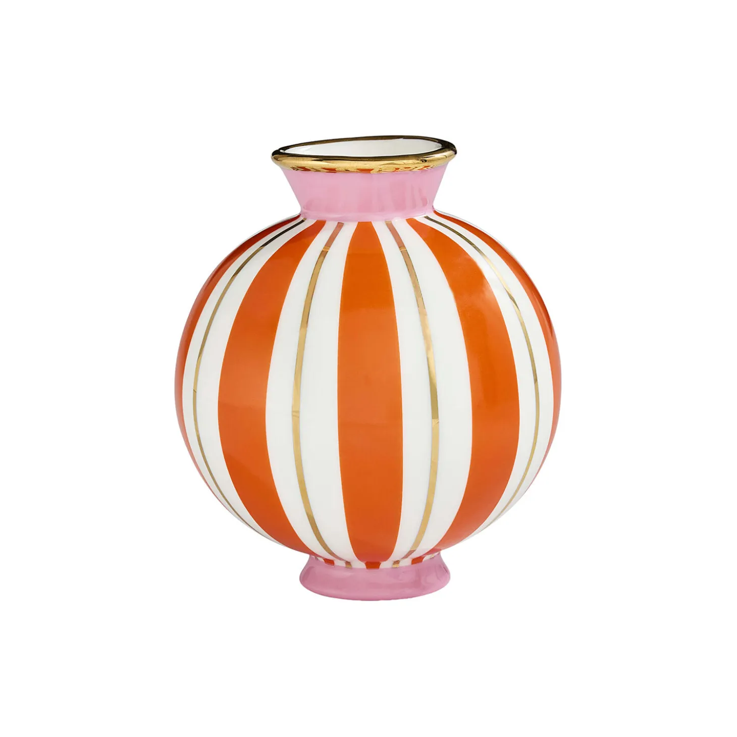 Portofino Bud vase, orange/pink