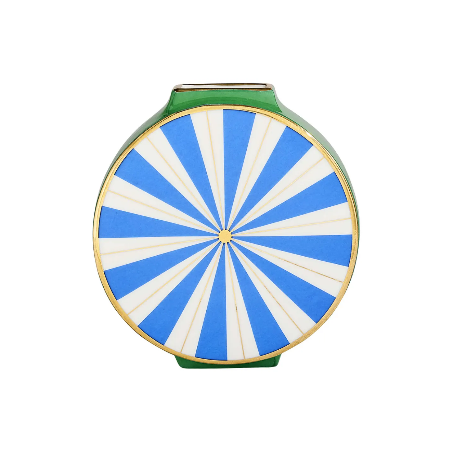 Portofino Circle vase, blue/green