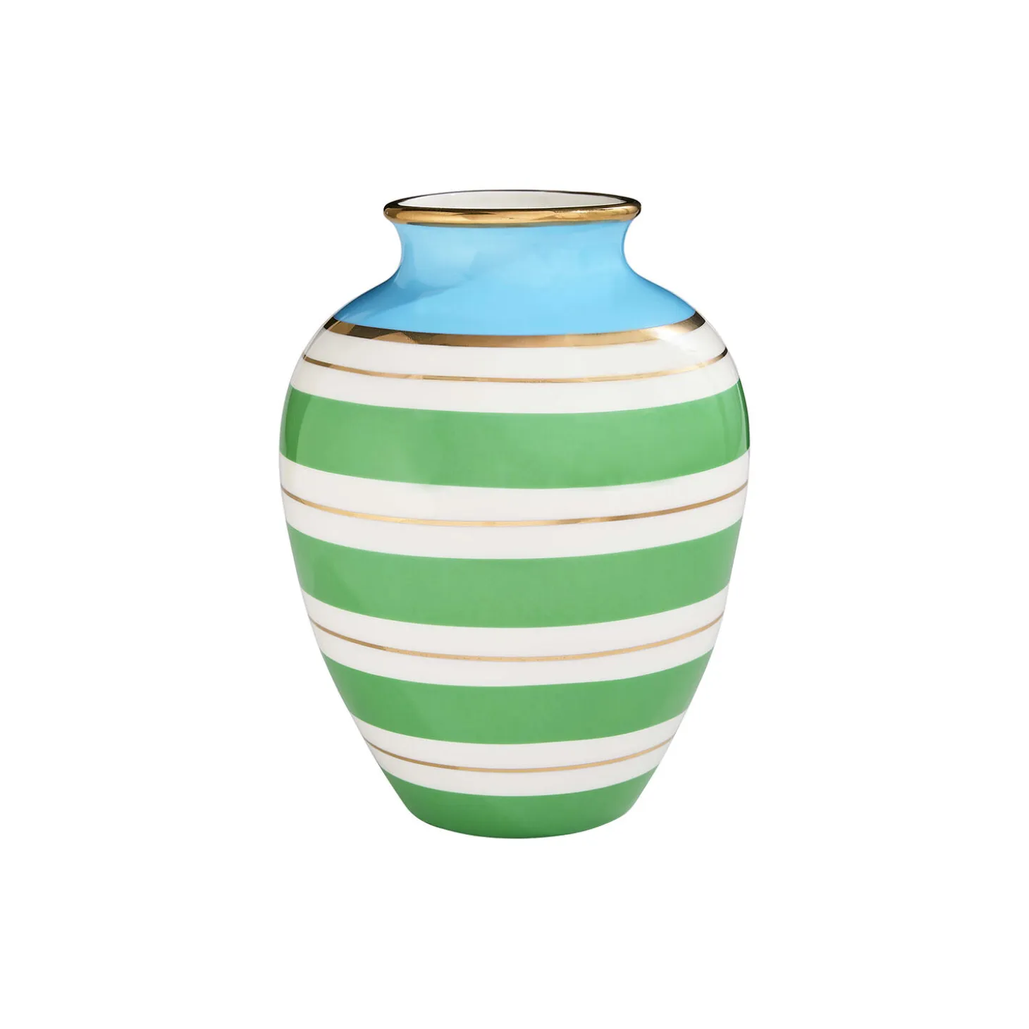 Portofino Urn vase, green/blue