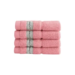 Premium håndkle 30x30 4-pk, washed pink