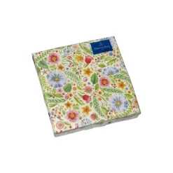 Påsketilbehør Lunsjserviett, blomster
