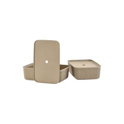 Pulp oppbevaringsboks, natural brown