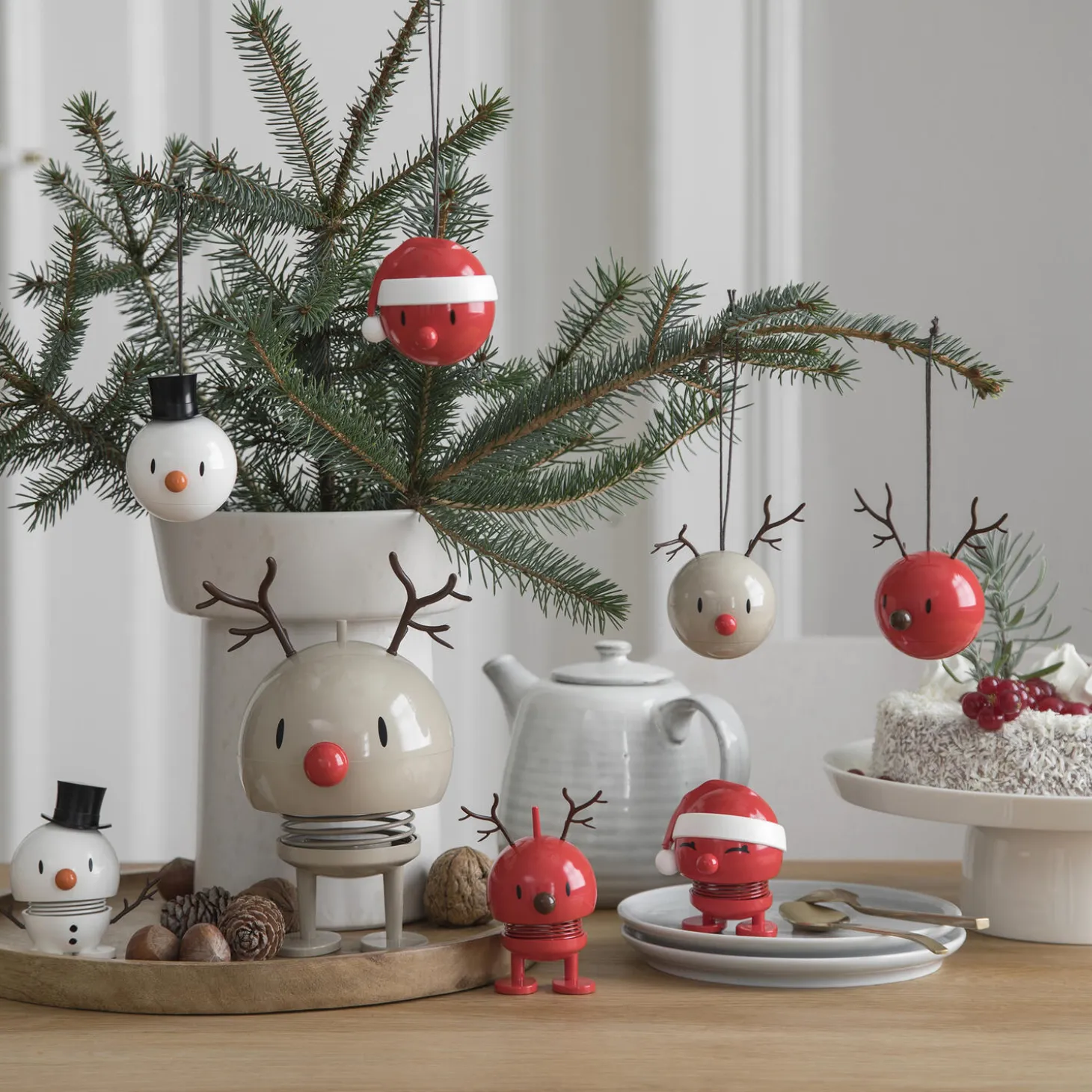 Reindeer Bumble, red