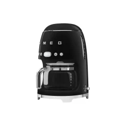 Retro filterkaffetrakter, skinnende svart