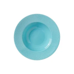 Rhombe Color dyp tallerken Ø 24.5 cm, turkis