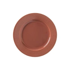 Rhombe Color lunsjtallerken Ø 23 cm, terracotta