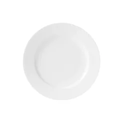 Rhombe tallerken Ø 21 cm, hvit