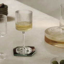 Ripple Hvitvinsglass, klar