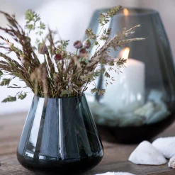 Rocks stormlykt/vase 22 cm, koks