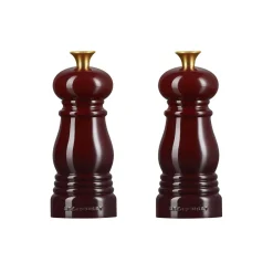 Salt og pepperkvern sett mini 11 cm, garnet