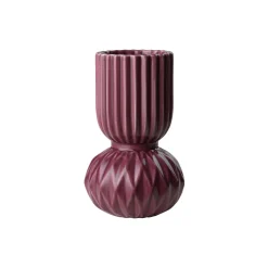 Samsurium Rufflebell vase, aubergine