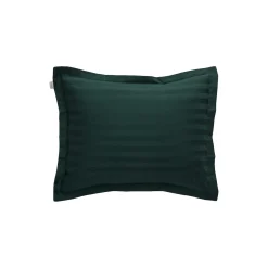 Sateen stripes putetrekk, tartan green