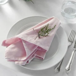 Serviett, rose smoke