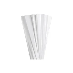 Shanghai vase, glossy white