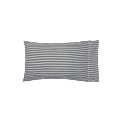 Shirting Pillow Case, black/white