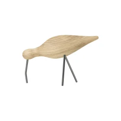 Shorebird, sort/metall