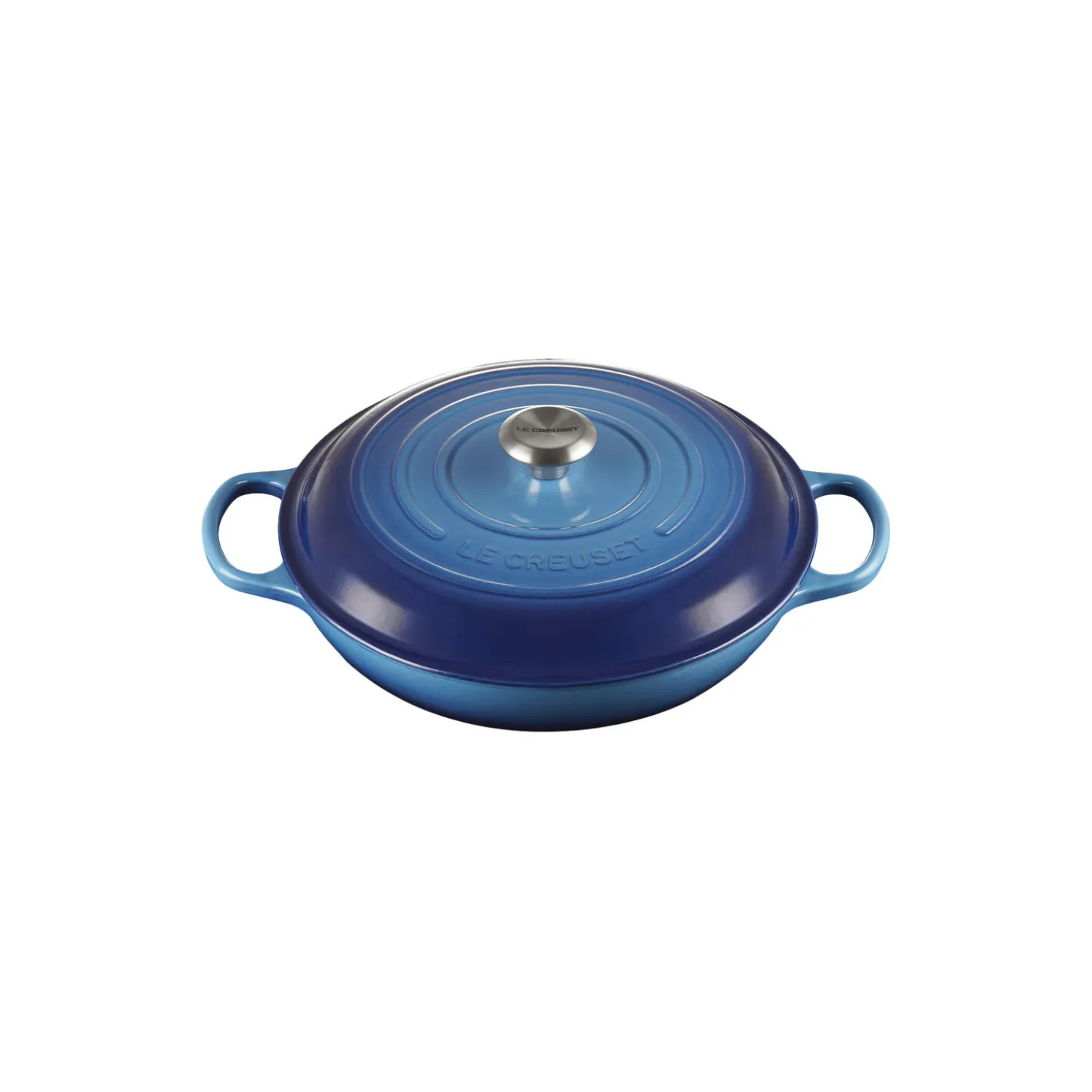 Signature støpejern buffetgryte 30 cm, azure blue