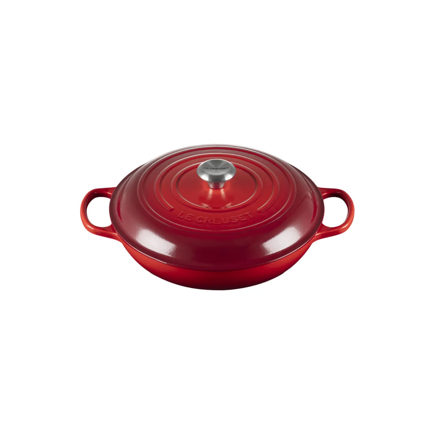 Signature støpejern buffetgryte 30 cm, cerise