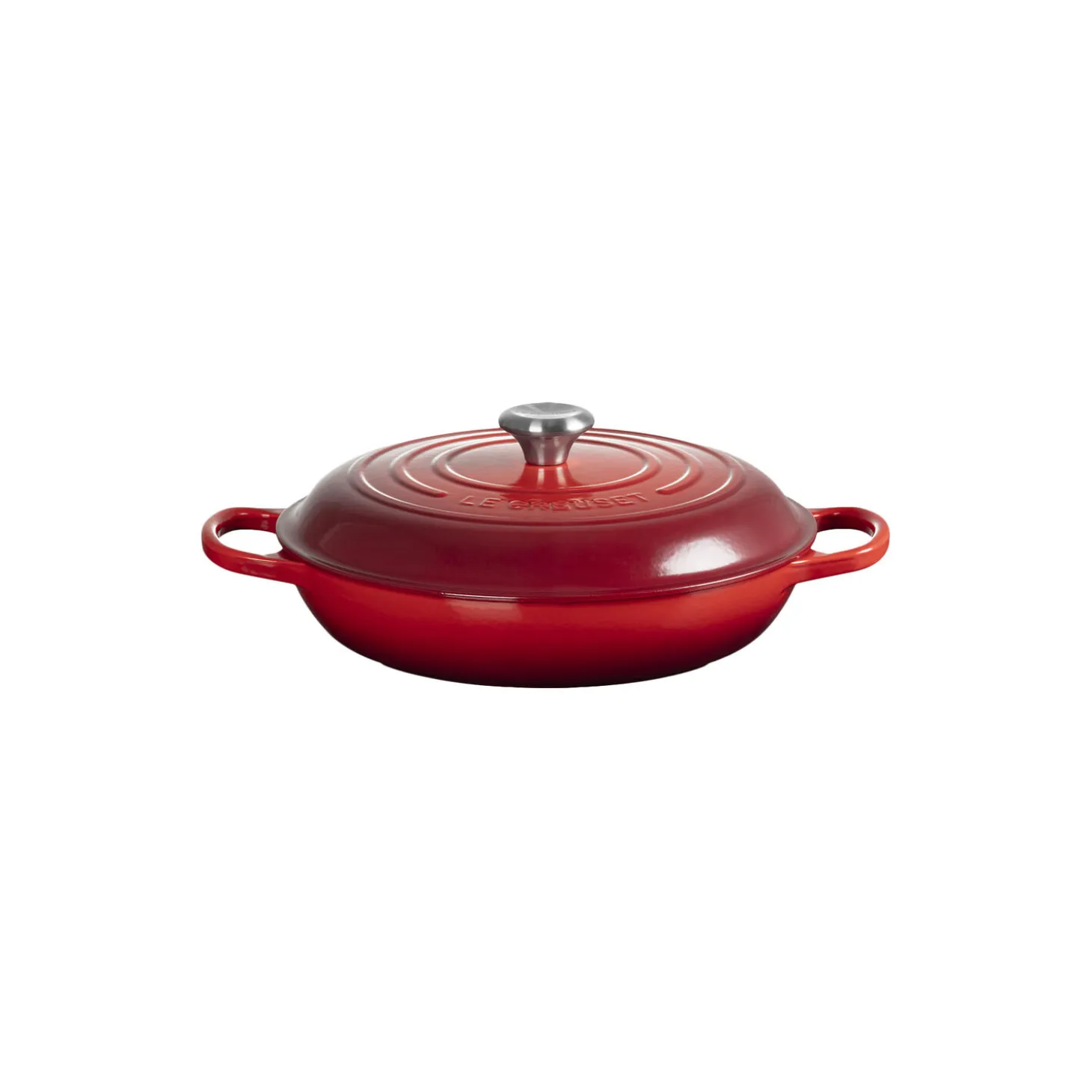 Signature støpejern buffetgryte 30 cm, cerise