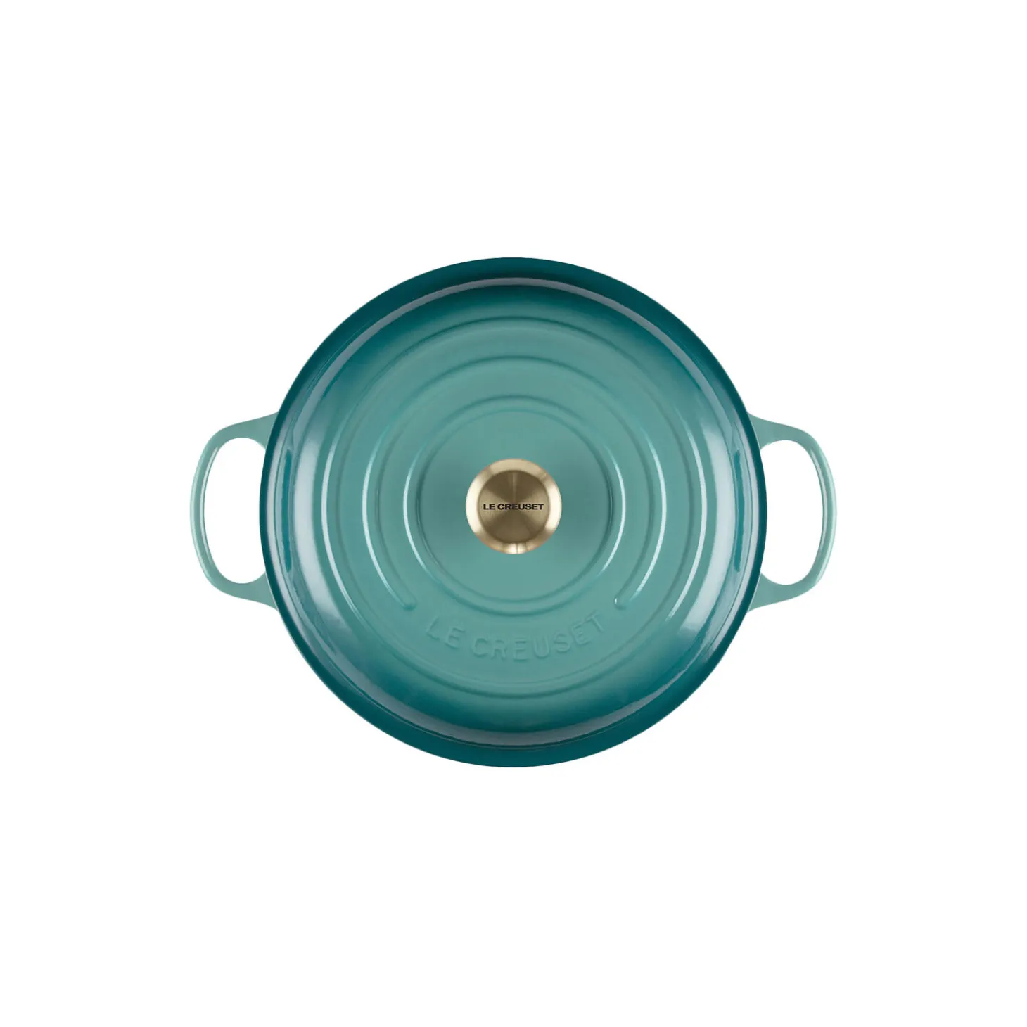 Signature støpejern buffetgryte 30 cm, bleu riviera