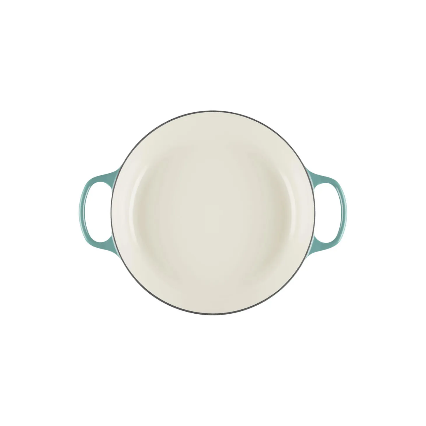 Signature støpejern buffetgryte 30 cm, bleu riviera