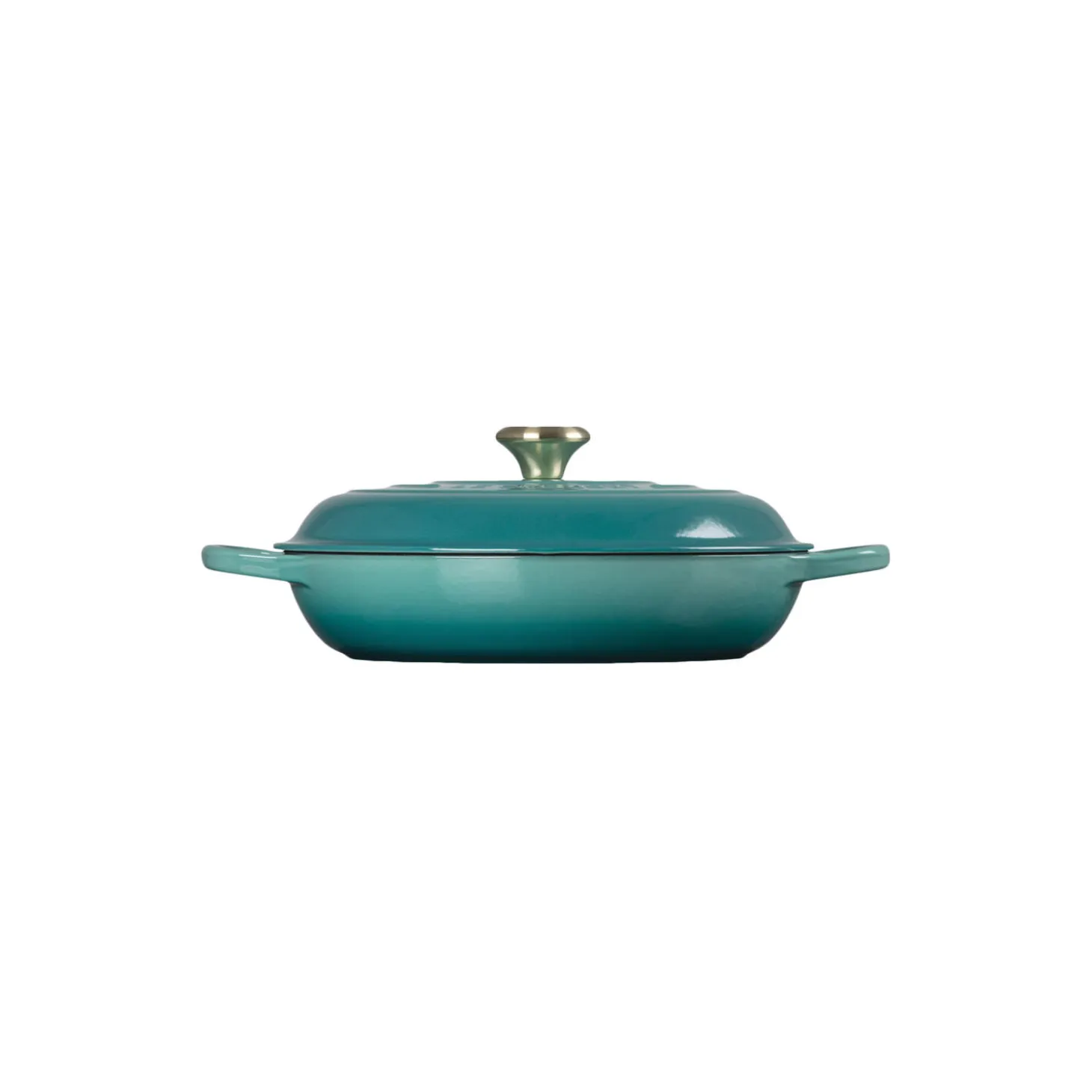 Signature støpejern buffetgryte 30 cm, bleu riviera