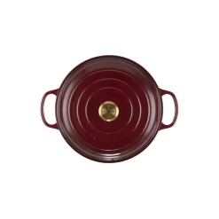 Signature støpejern buffetgryte 30 cm, garnet