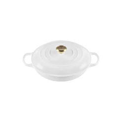 Signature støpejern buffetgryte 30 cm, white