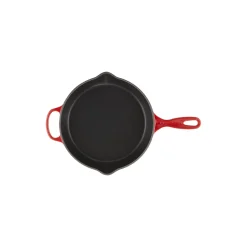 Signature støpejern dyp stekepanne Ø 26 cm, cerise