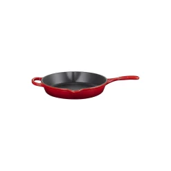 Signature støpejern dyp stekepanne Ø 26 cm, cerise
