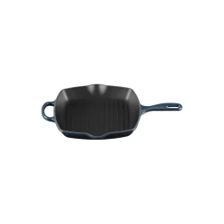 Signature støpejern kvadratisk grillpanne 26 cm, nuit
