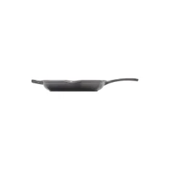 Signature støpejern kvadratisk grillpanne 26 cm, flint